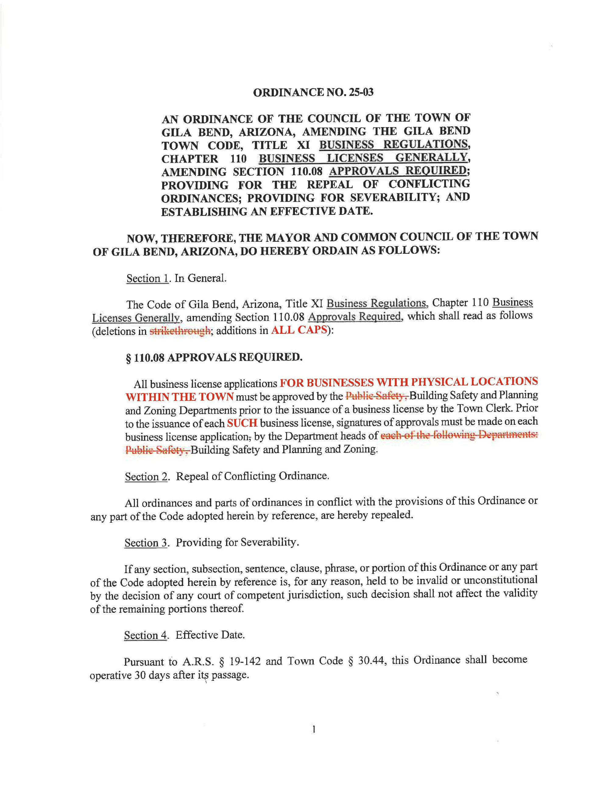 Ordinance 25-03 Business License Permit Approvals_Page_1